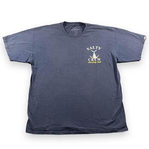 Salty-crew Men's Navy and Blue T-shirt